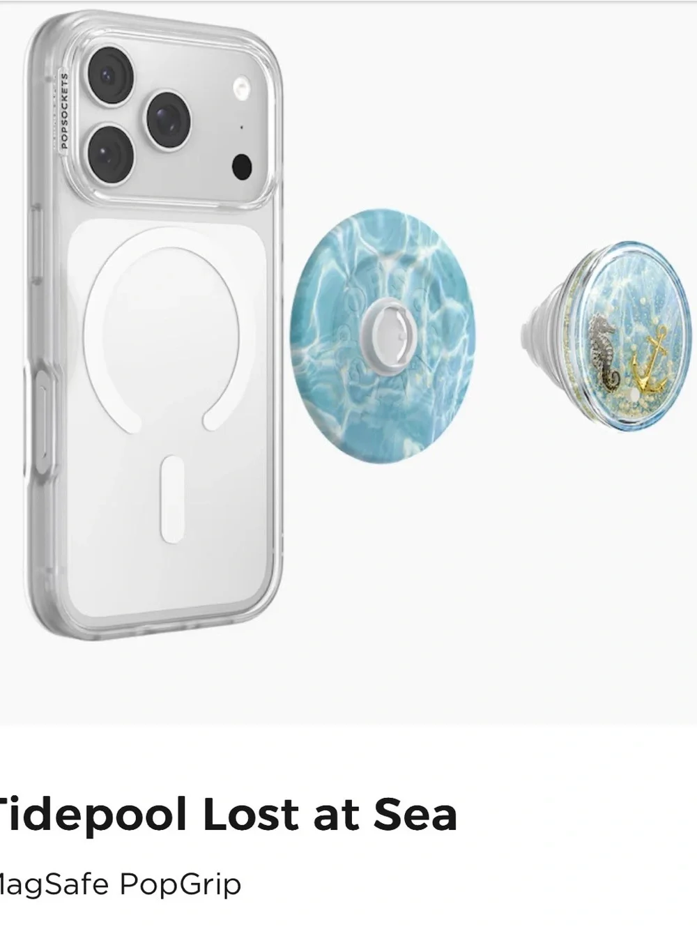 PopSocket x Electric Picks Tidepool Lost at Sea MagSafe PopGrip